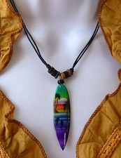 Collier surf surfer planche de