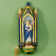 BÉNITIER Vierge à l'enfant