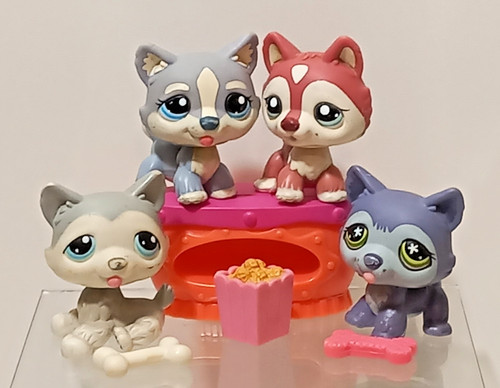 Lps lot chiens husky - lot, de