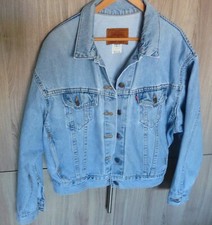 Veste en jean vintage Levis  77598-0291, made in USA, taille Medium annees 80