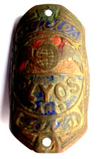 PLAQUE DE VELO FLYOS Paris