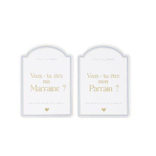 Stickers bouteille parrain - stickers,