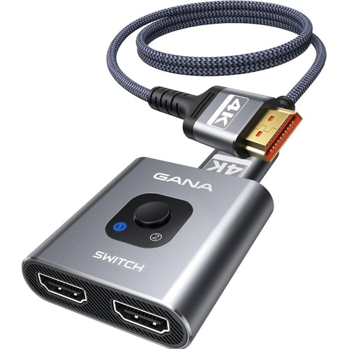 Commutateur hdmi 2 en 1 - 8k,