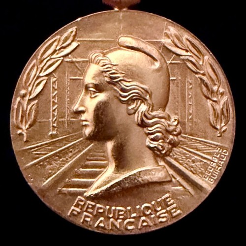Médaille des chemins fer - chemins, de