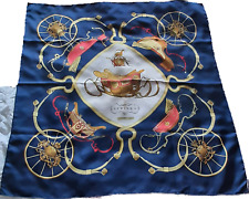 HERMES PARIS "Springs" Carré de Soie - par Philippe Ledoux - 90 X 90 cm - TBE