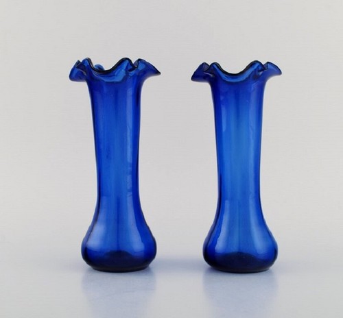 Deux vases verre - deux, d'art