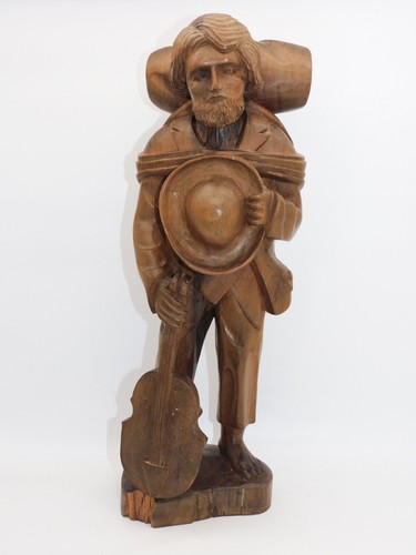 Imposante statue musicien - statue,