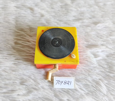 1940s Vintage Plastique Gramophone Figurine Jouet Old Décoratifs Enfants Hélices