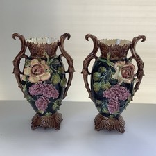 Art Nouveau Paire Vase