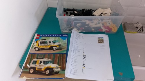 Lego model team 5550 custom
