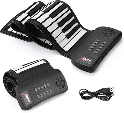 Roll piano portable - up,