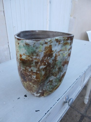 Vase ceramique trilobe - vase,