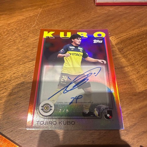 Carte autographe signée - , topps