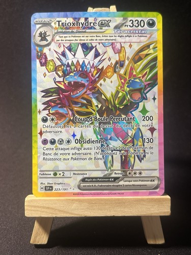 Carte pokemon trioxhydre - trioxhydre, ex