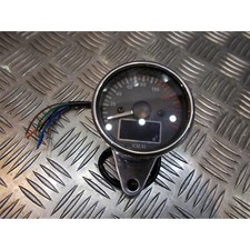 compteur vitesse mecanique chrome voyant bord universel adaptable moto scooter 