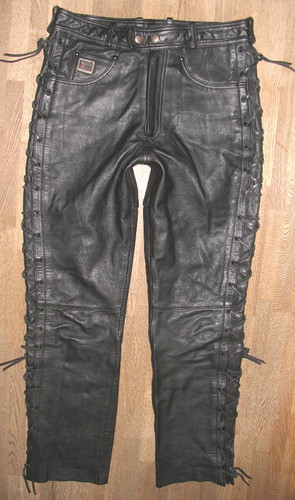 Akito jeans cuir lacets - akito,