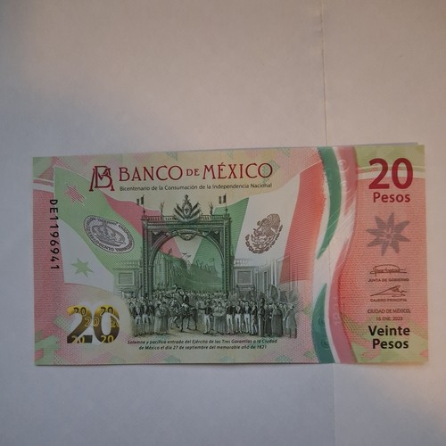 Peso mexican bill 2023 - 20,