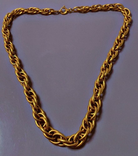 Vintage collier plaqué - , or
