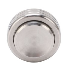 Fidget Gyroscope Toy Anxiety Relieving Metal Round Fingertip Fidget Toy With Bar