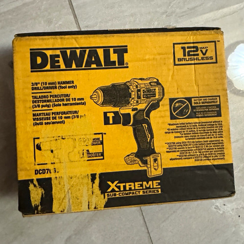 Dewalt dcd706b 12v - dewalt, max