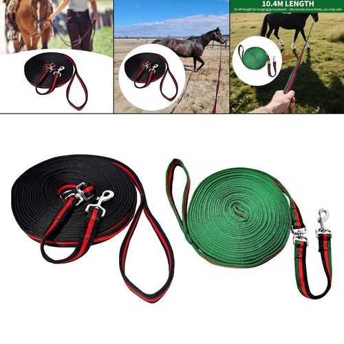 Longe pour cheval avec attache