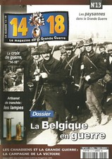 REVUE 14/18 N°13 BELGIQUE EN