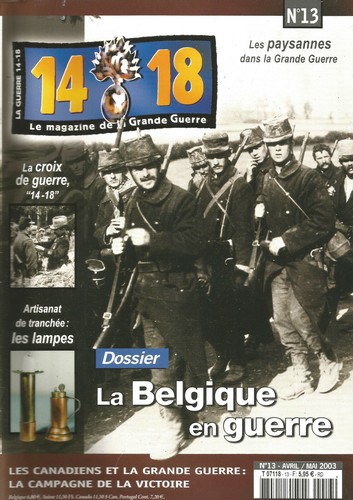 Revue 13 belgique - n°13, en