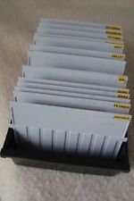 boite de rangement de fiches