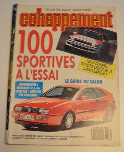 Revue echappement 240 - revue, n°