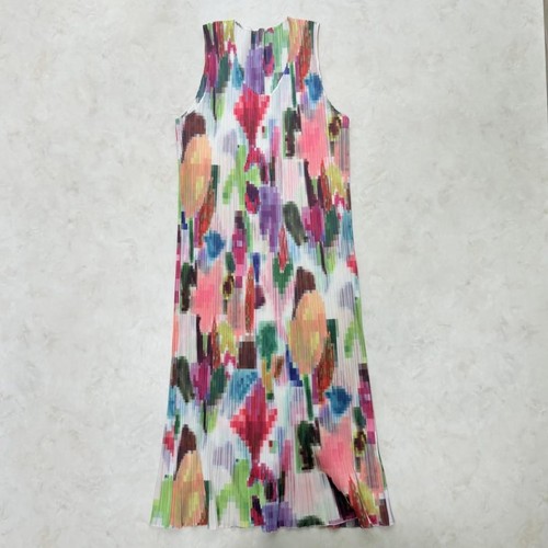 Robe pleats please - pleats, issey