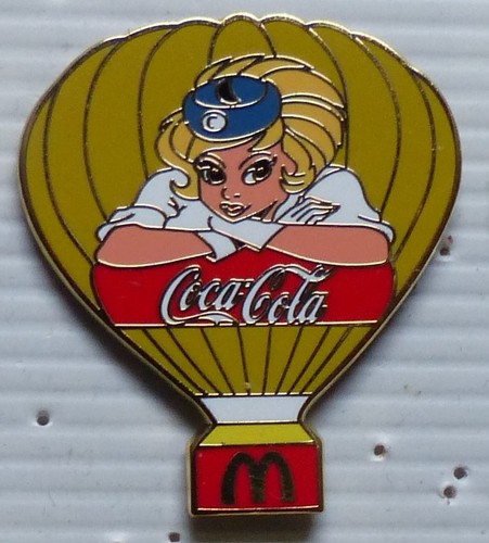 Rare grand pin natacha - rare, coca