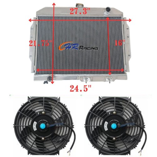 Alu radiator fans - radiator+fans, for