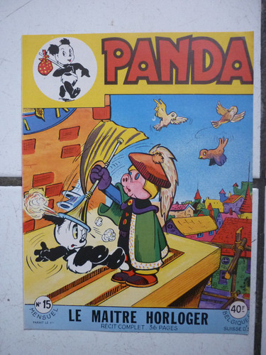 Artima panda rare flyer - artima,