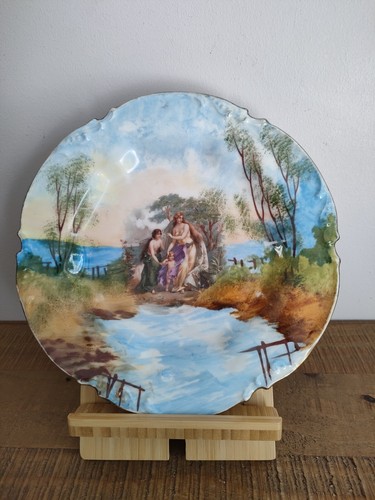 Assiette porcelaine jean - porcelaine,