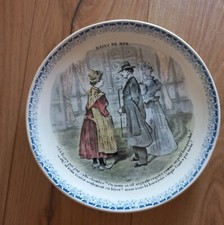 Assiette faience Creil et