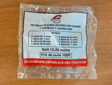 Euro MONACO 2001 : Sachet vide