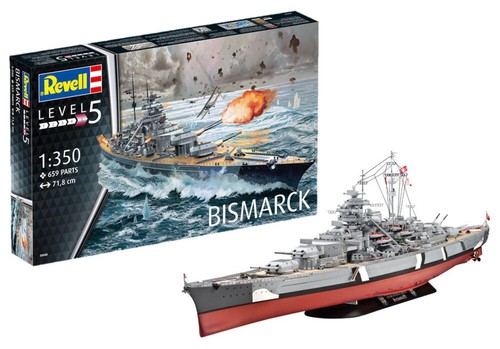 Revell bismarck 350 - -, 1/350