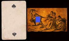 CARTE A JOUER EROTIQUE 1830 /