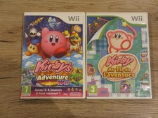 LOT JEUX KIRBY NINTENDO WII