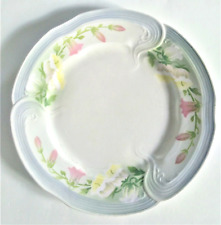 Assiette ancienne barbotine