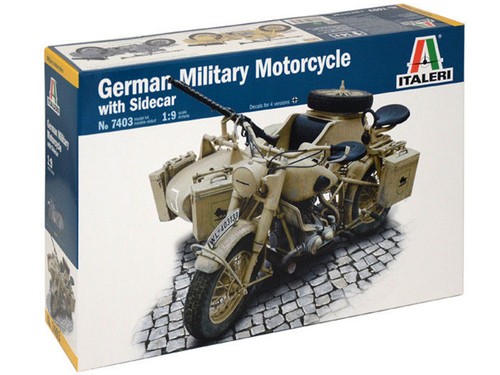 Italeri bmw r75 sidecar - r75,