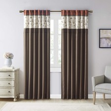 Serene Embroidered Curtain