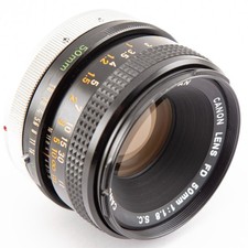 Objectif manuel Canon FD 50mm