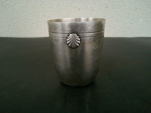 Timbale metal argente - timbale,