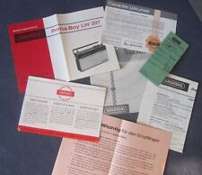 ANCIENNES NOTICES POSTE RADIO