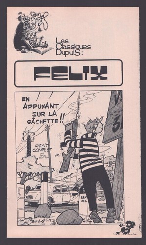 Tillieux felix en appuyant - tillieux,