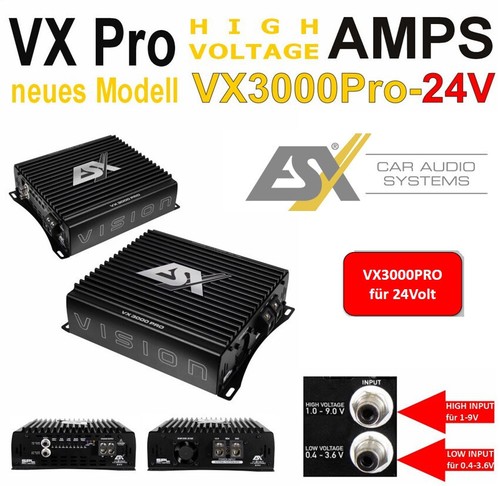 Esx vx3000pro 24v - esx, vx3000pro-24v