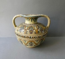 grand vase forme souk, poterie Nabeul Tunisie, Pierre de Verclos Qallal Al Qadim