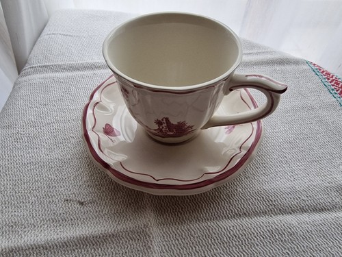 Tasse déjeuner soucoupe - tasse,