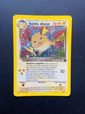 Carte pokemon raichu obscur - carte,
